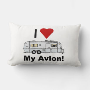 Avion Trailer Pillow, 21 inch, Reversible Lumbar Cushion