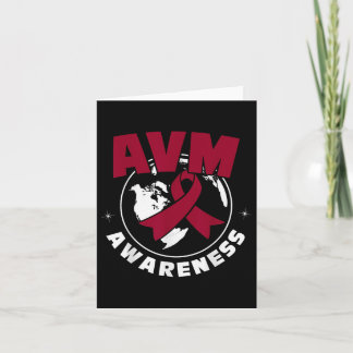 Avm Awareness Arteriovenous Malformation Card