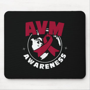 Avm Awareness Arteriovenous Malformation Mouse Pad