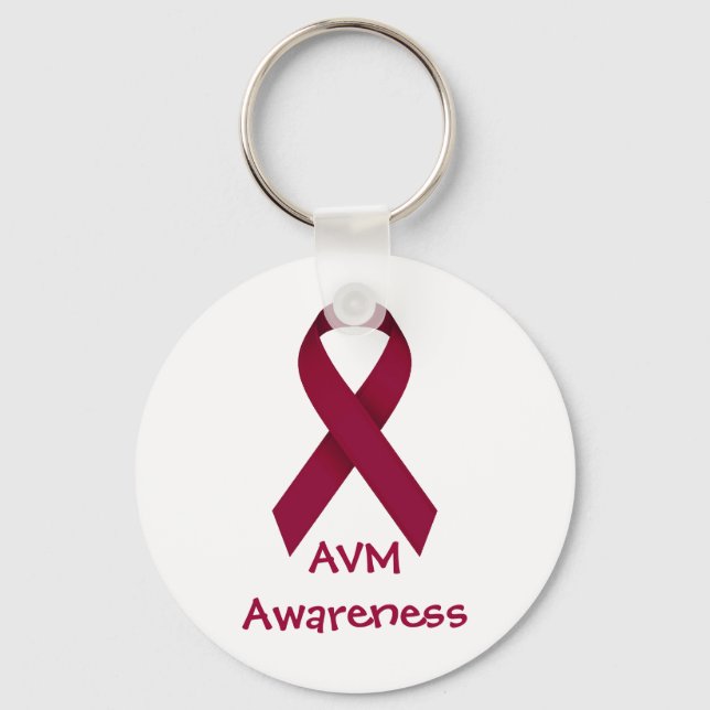 AVM Awareness Key Ring (Front)