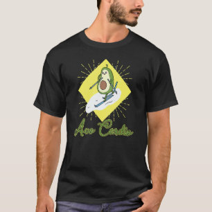 Avo Cardio heart fitness cardio sport skier vegan T-Shirt