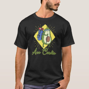 Avo Cardio heart fitness cardio sport vegan vegeta T-Shirt