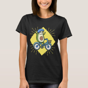 Avo Cardio heart fitness sport Cyclist vegan veget T-Shirt