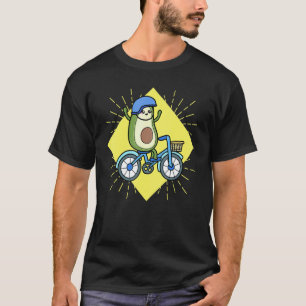 Avo Cardio heart fitness sport Cyclist vegan veget T-Shirt