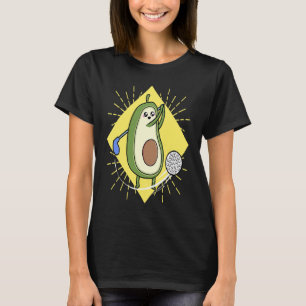 Avo Cardio heart fitness sport Golf Player vegan v T-Shirt