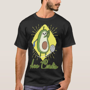 Avo Cardio heart fitness sport Golf Player vegan v T-Shirt