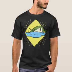 Avo Cardio heart fitness sport swimming vegan vege T-Shirt