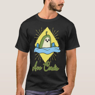 Avo Cardio heart fitness sport swimming vegan vege T-Shirt
