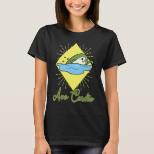 Avo Cardio heart fitness sport swimming vegan vege T-Shirt