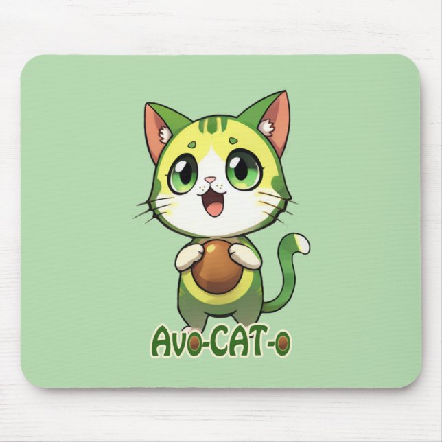 Avo-CAT-o Mouse Pad (Front)