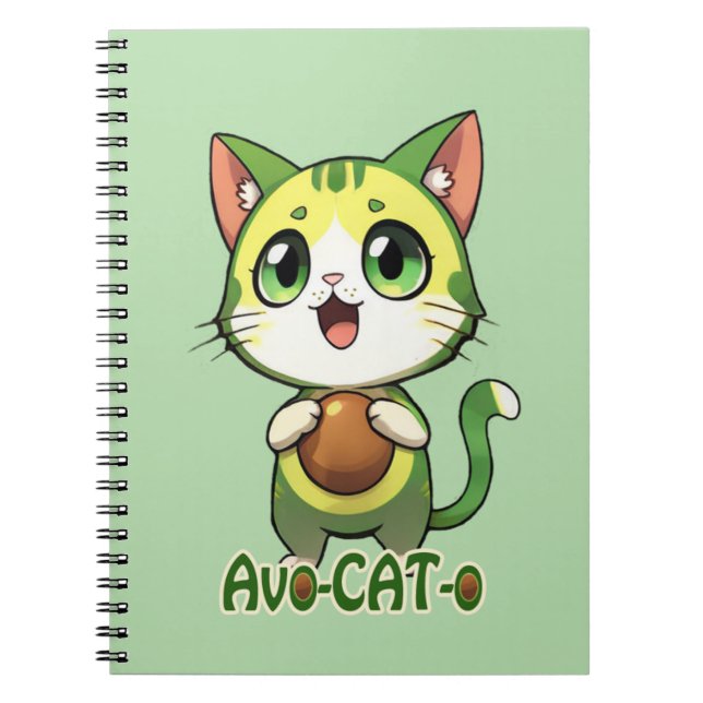 Avo-CAT-o Notebook (Front)