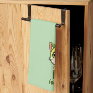 Avo-CAT-o Tea Towel