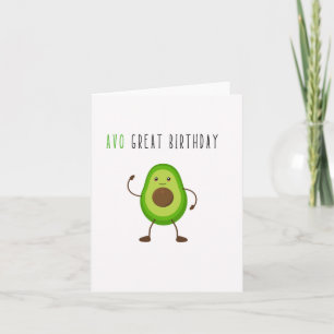 Avo Great Puns Birthday Card