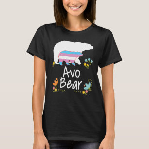Avo Lgbt Bear Transgender Rainbow Lgbt Gay Lesbian T-Shirt