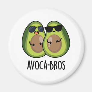 Avoca-bros Funny Avocado Pun Magnet