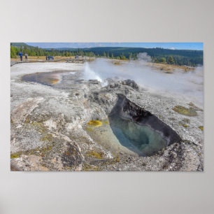 Avoca Spring, Biscuit Basin, Yellowstone Poster