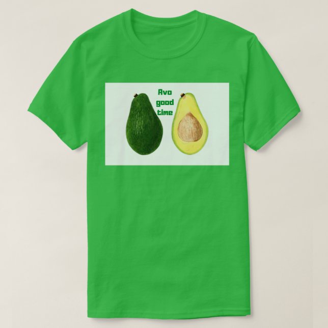 Avocado 5 T-Shirt (Design Front)