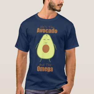Avocado and Omega Christian Avocados Gifts Lovers T-Shirt