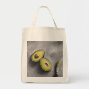 Avocado Art Modern Still Life Breakfast Helthy Fat Tote Bag