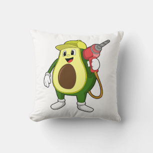 Avocado as Craftsman with Drill Cushion