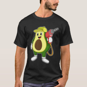 Avocado as Craftsman with Drill T-Shirt