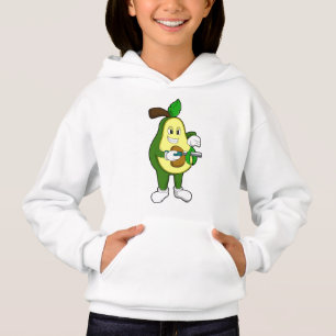 Avocado as Hairdresser with Razor