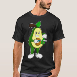 Avocado as Hairdresser with Razor T-Shirt