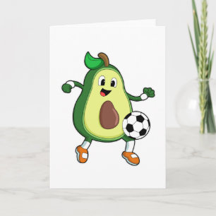 Avocado at Soccer Sports Card