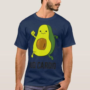Avocado Avocardio Gym Fitness Exercise Avocado 2 T-Shirt