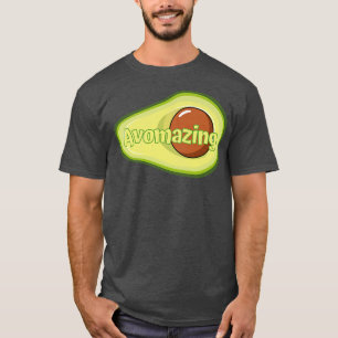 Avocado Avomazing Vegan Vegetarian Healthy Food Av T-Shirt