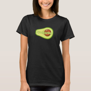 Avocado Avomazing Vegan Vegetarian Healthy Food Av T-Shirt