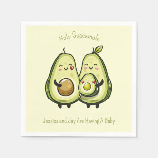 Avocado Baby Shower Napkin