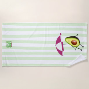 Avocado Beach Towel