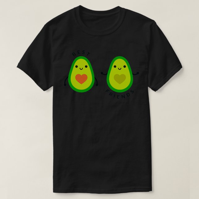 avocado best friends T-Shirt (Design Front)