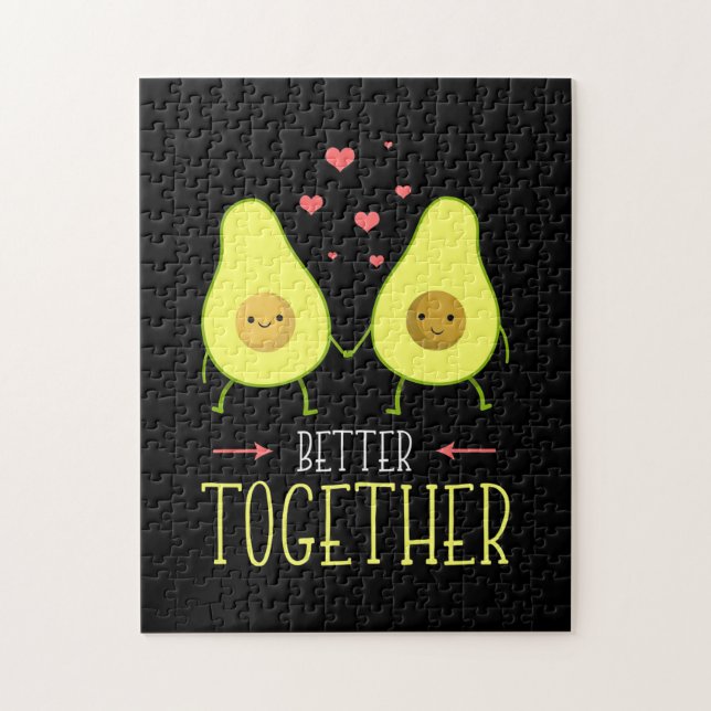 Avocado Better Together Jigsaw Puzzle (Vertical)