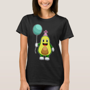 Avocado Birthday Balloon T-Shirt
