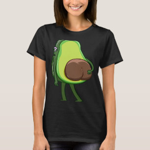 Avocado Butt Cute Avocado Guacamole T-Shirt