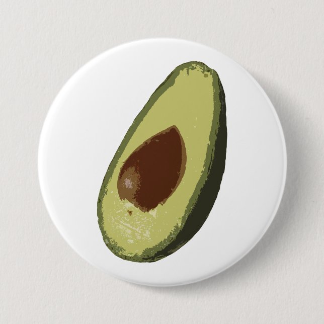Avocado button badge (Front)