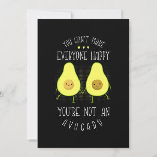 Avocado Can Make Everyone Happy Invitation