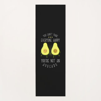 Avocado Can Make Everyone Happy Yoga Mat