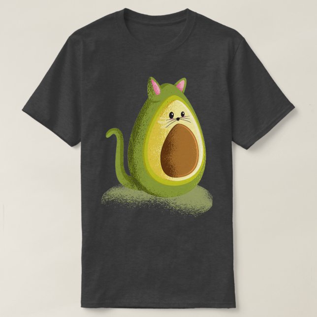 Avocado cat 4 T-Shirt (Design Front)