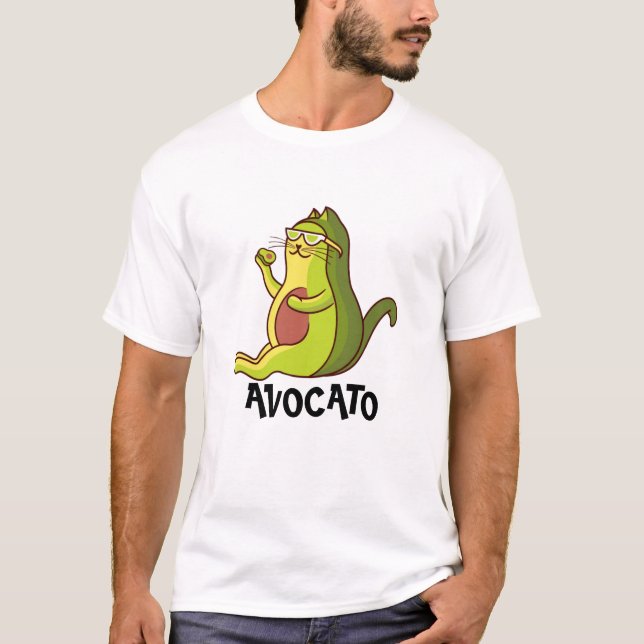 Avocado Cat T-Shirt (Front)