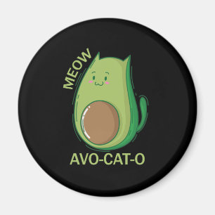 Avocado Cats Avo-Cat-O Magnet