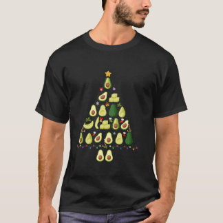 Avocado Christmas Tree Funny Ugly Christmas Sweate T-Shirt