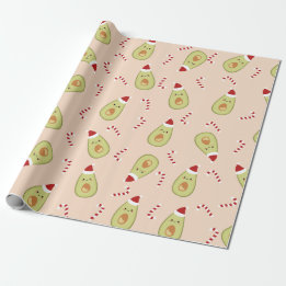 Avocado  Christmas Wrapping Paper