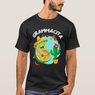 Avocado Cinco De Mayo Grammacita Guacamole Grandma T-Shirt