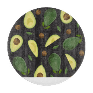 Avocado Cloth Placemat Cutting Board