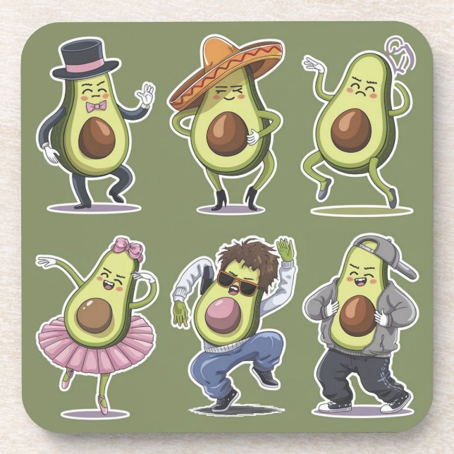 avocado coaster (Front)