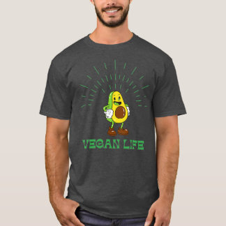 Avocado cool vegan life T-Shirt