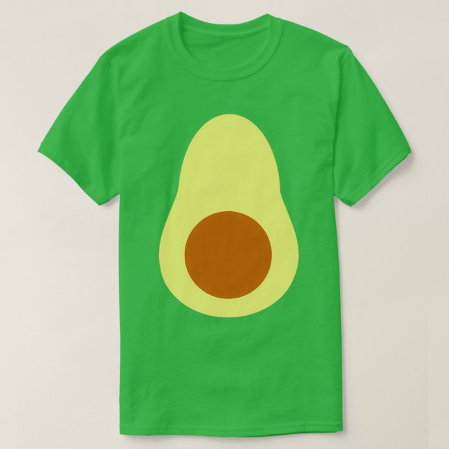 Avocado Costume Fruit Carnival Funny Last Minute H T-Shirt (Design Front)